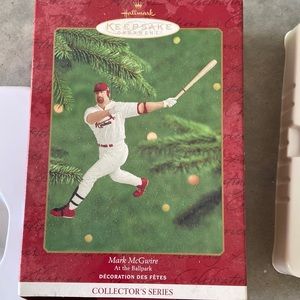 Mark McGwire hallmark ornament. New in box